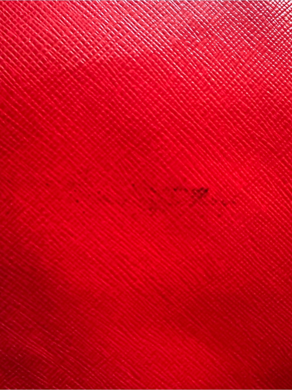 GUESS Red Embossed Leather Tote - Picture 5 of 5